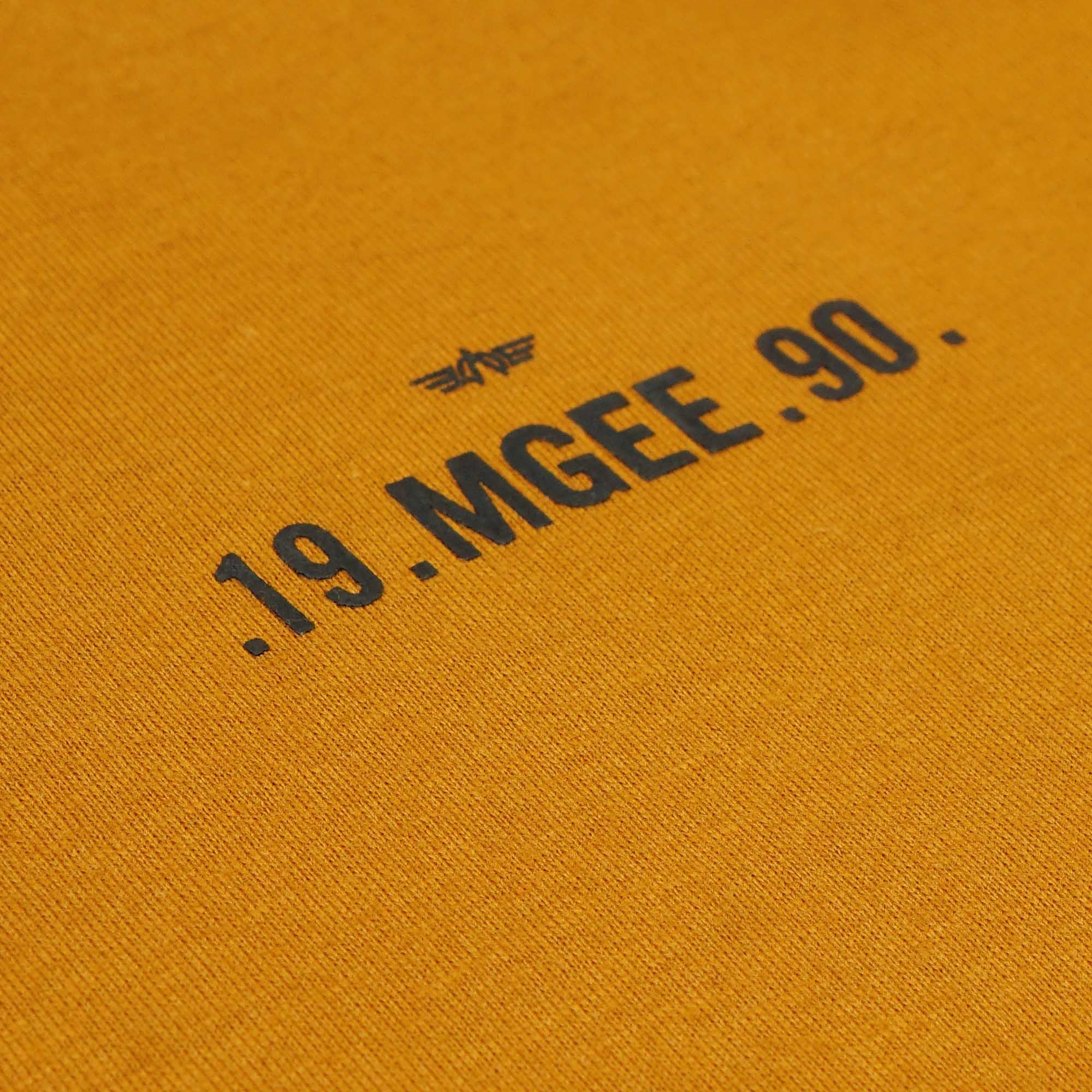 MGee Kaos Pria Hitam Light Grey Dark Mustard Lengan Pendek Oblong T-Shirt Oasis