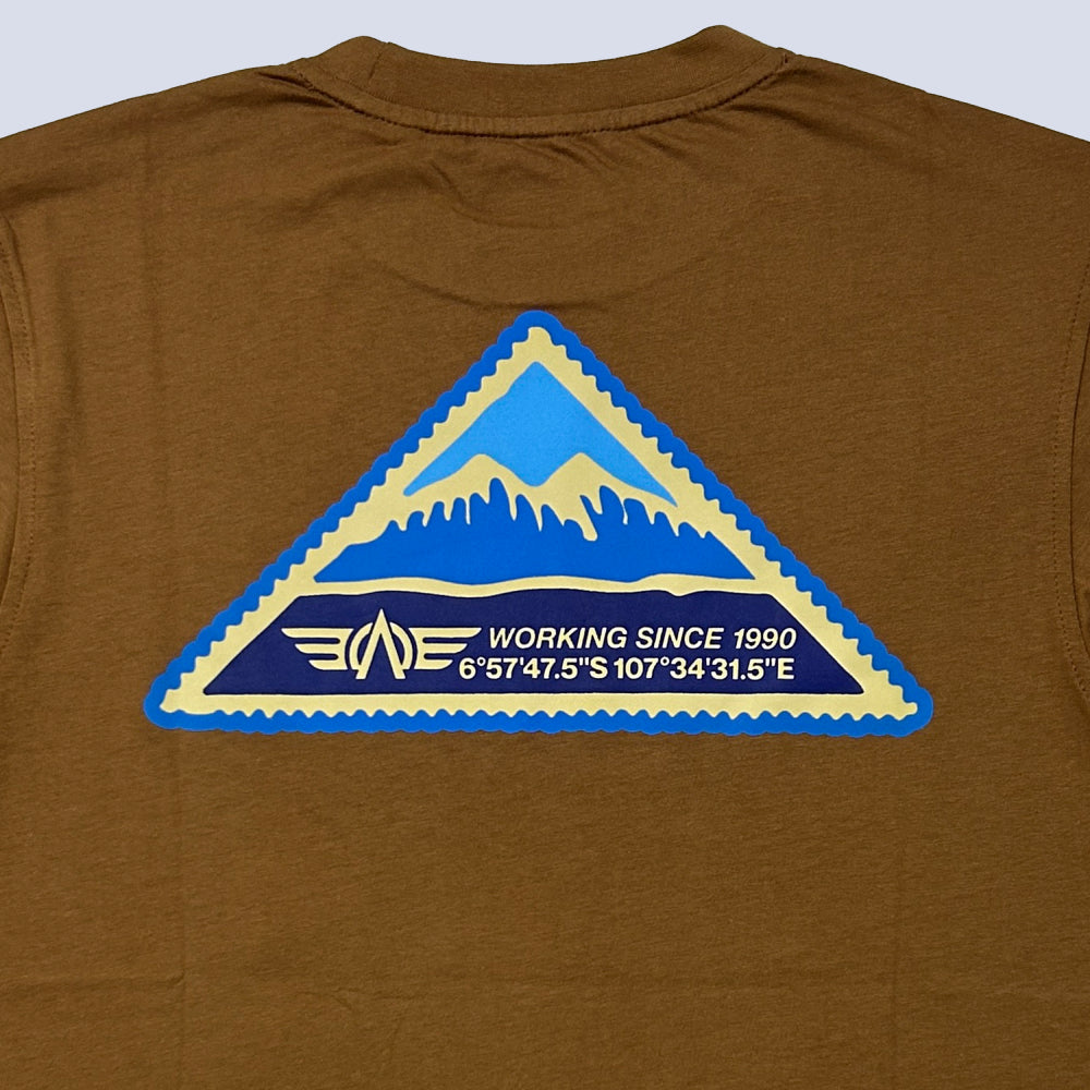 MGee Kaos Pria Lengan Pendek Original M Gee Oliver C117 Brown