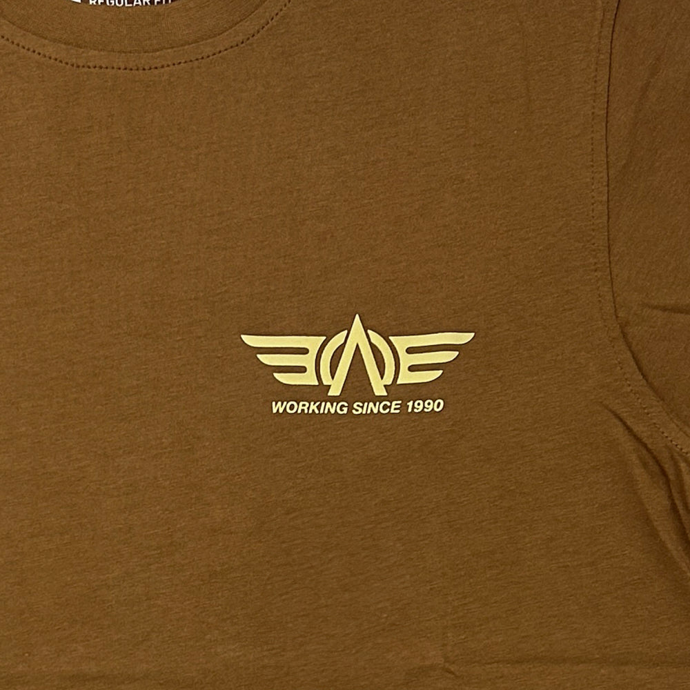 MGee Kaos Pria Lengan Pendek Original M Gee Oliver C117 Brown