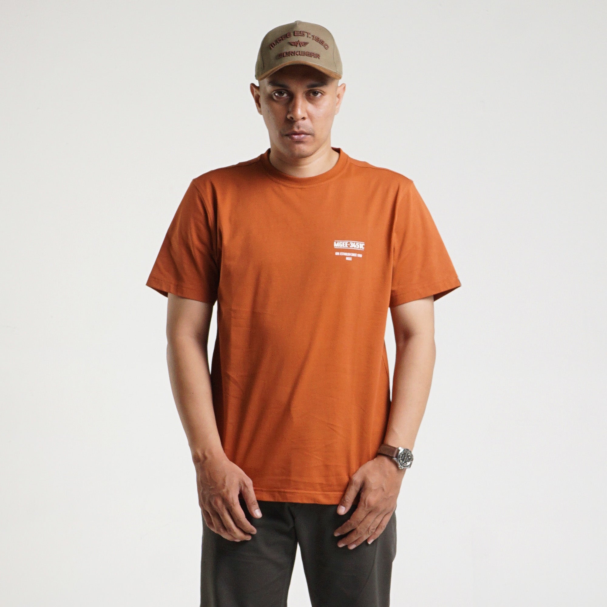 Tshirt OLIVER C121 Teracota