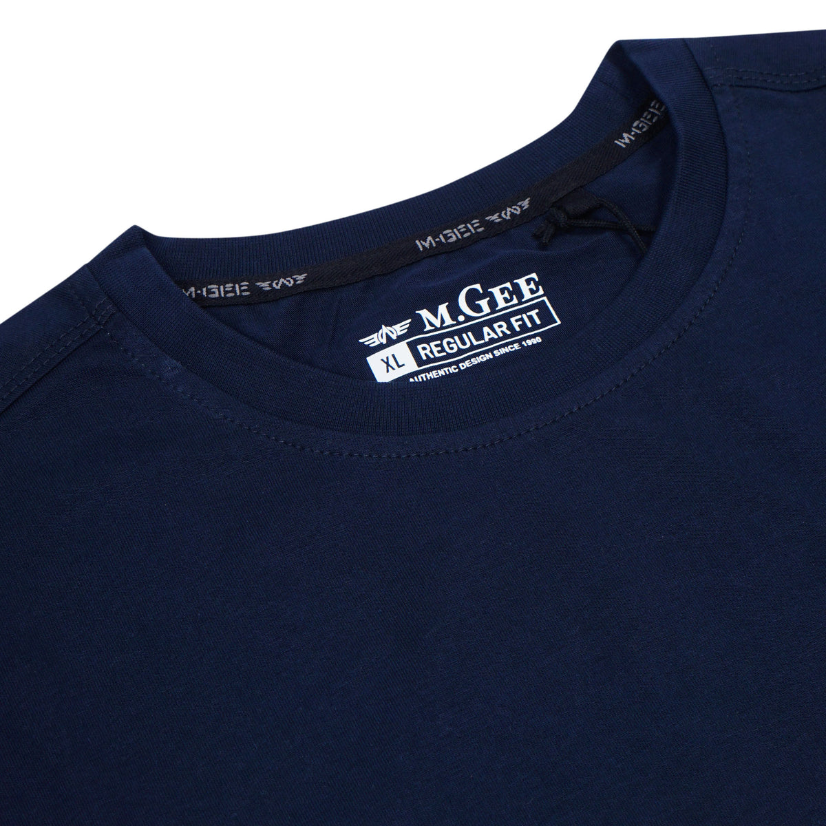 MGee Kaos Pria Lengan Pendek Polos M Gee Oliver C136 Navy