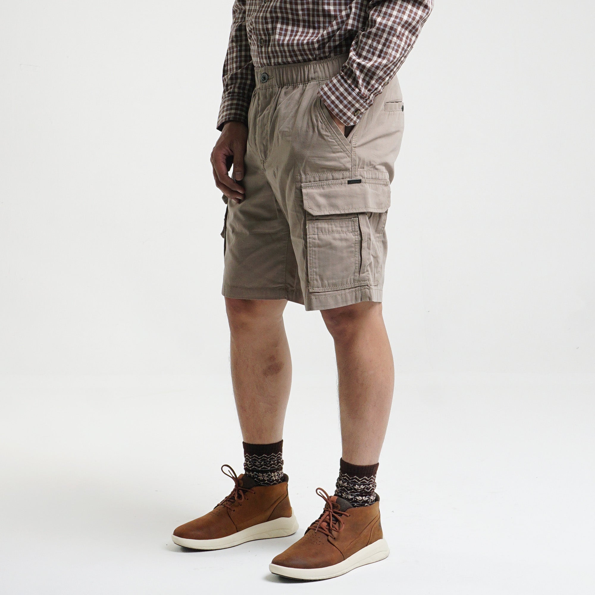 Short Pants Cargo Reggie C001 Khaky