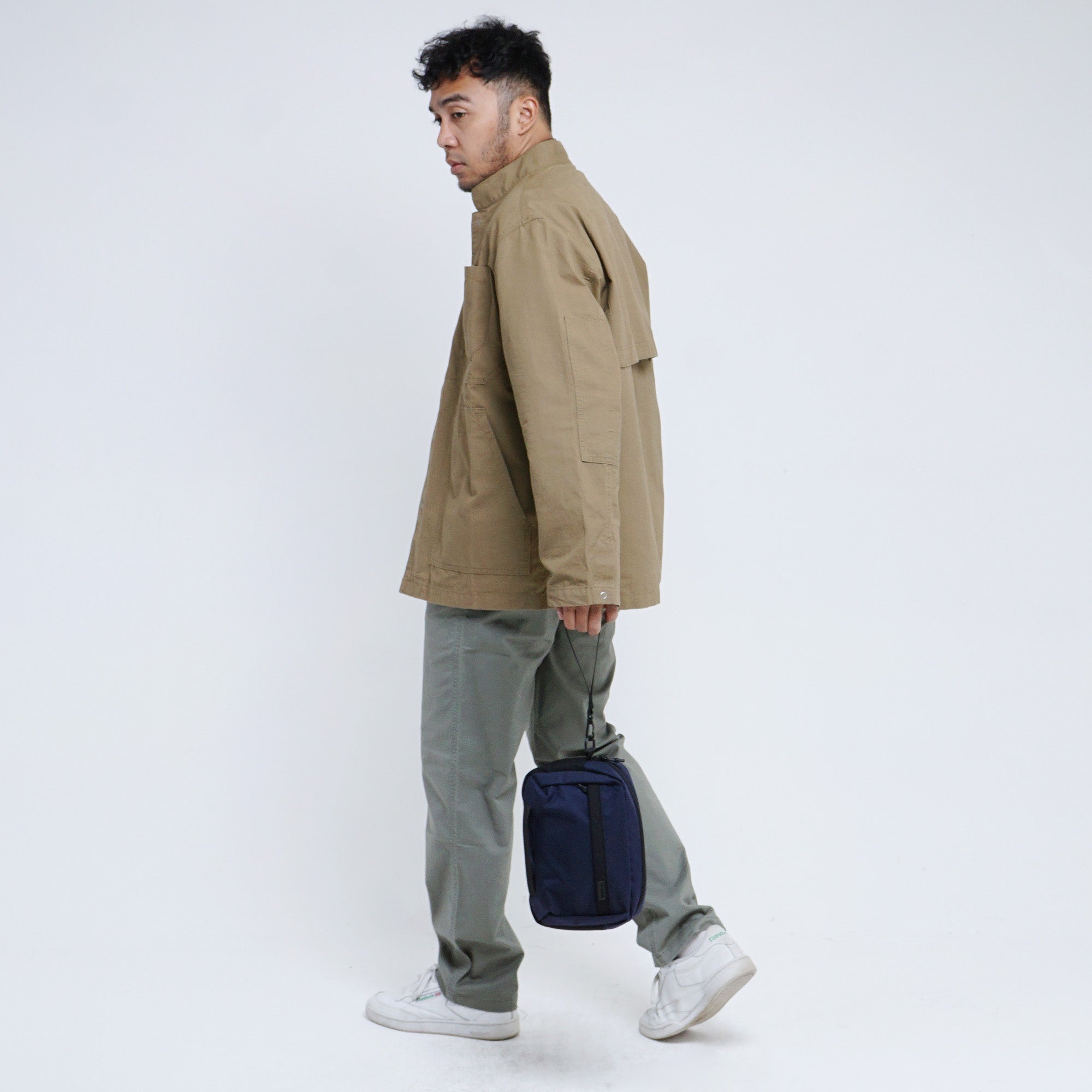 HandBag Clucth Rhodium C001