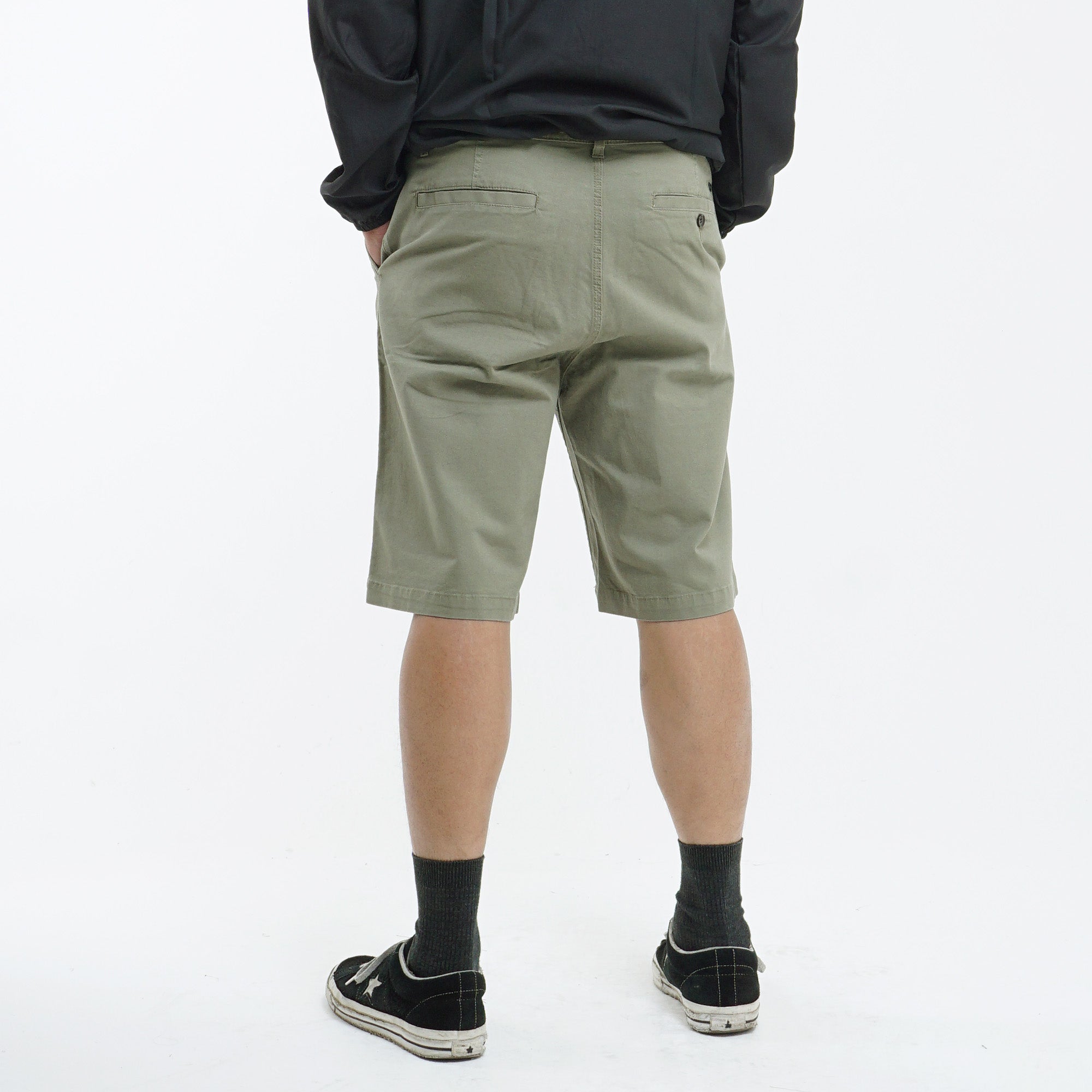 M.Gee Celana Pendek Basic Celana Pendek Pria Rico C004 Olive