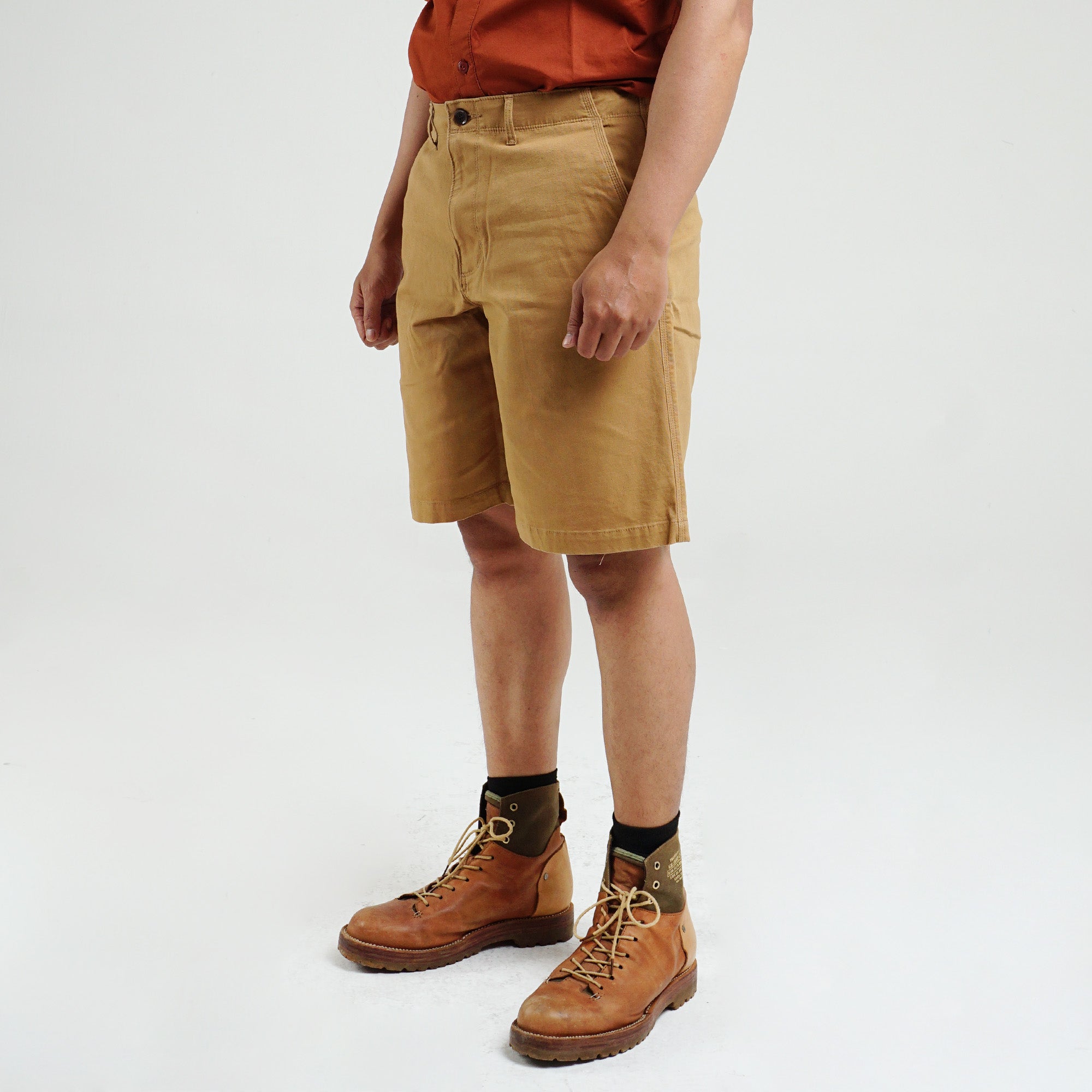 M.Gee Celana Pendek Basic Celana Pendek Pria Rico C005 Mustard