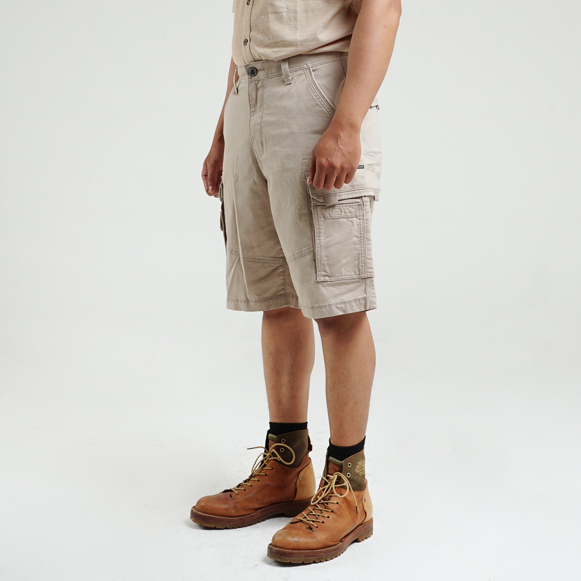 Celana Cargo Pendek Rows C011 Khaky