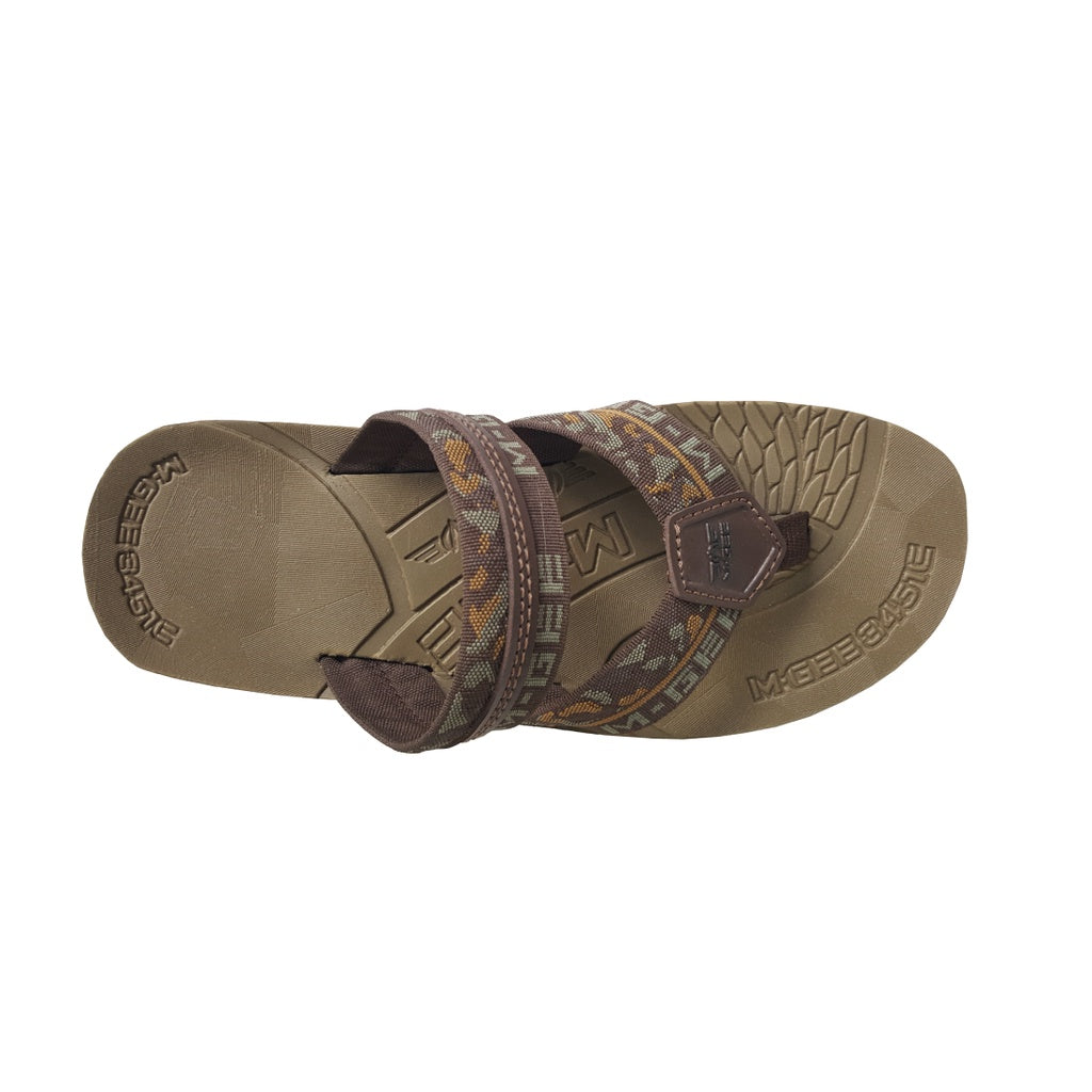 M.Gee Sandal Pria Sendal Coklat Casual Mgee Original MG-KAHLUA BROWN