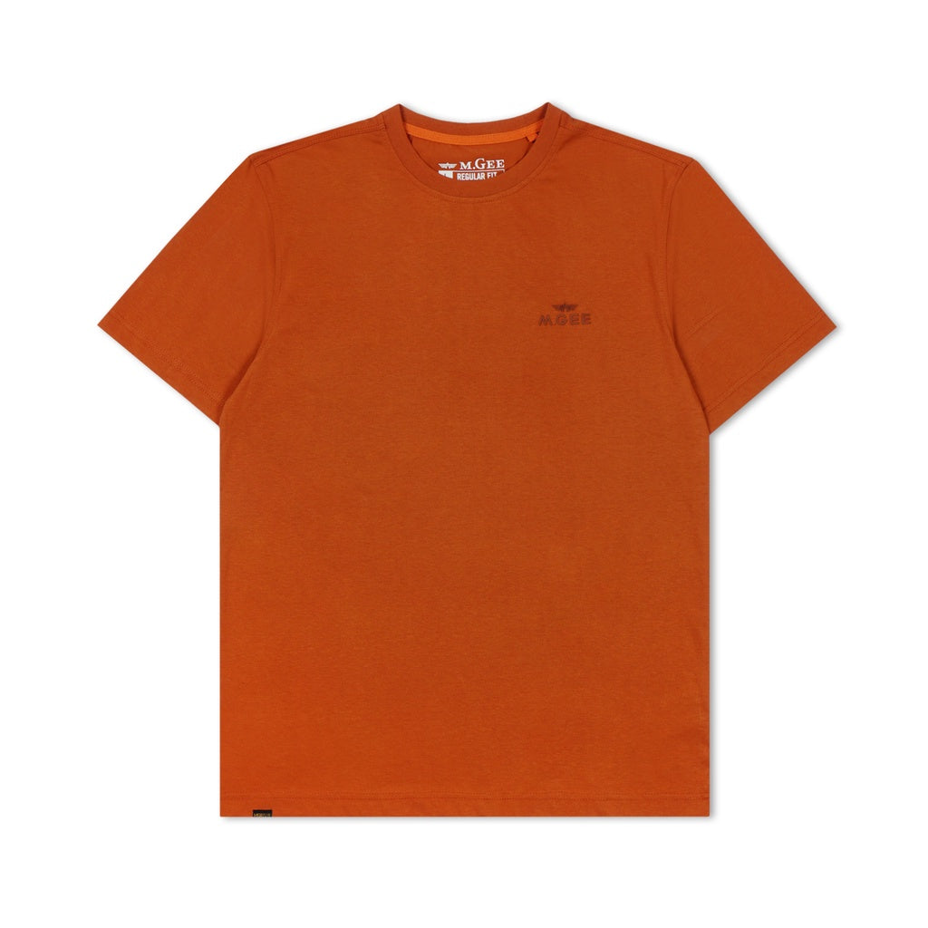 M.Gee Kaos Polos Pria Simple Lengan Pendek Mgee OLIVER C092 ORANGE