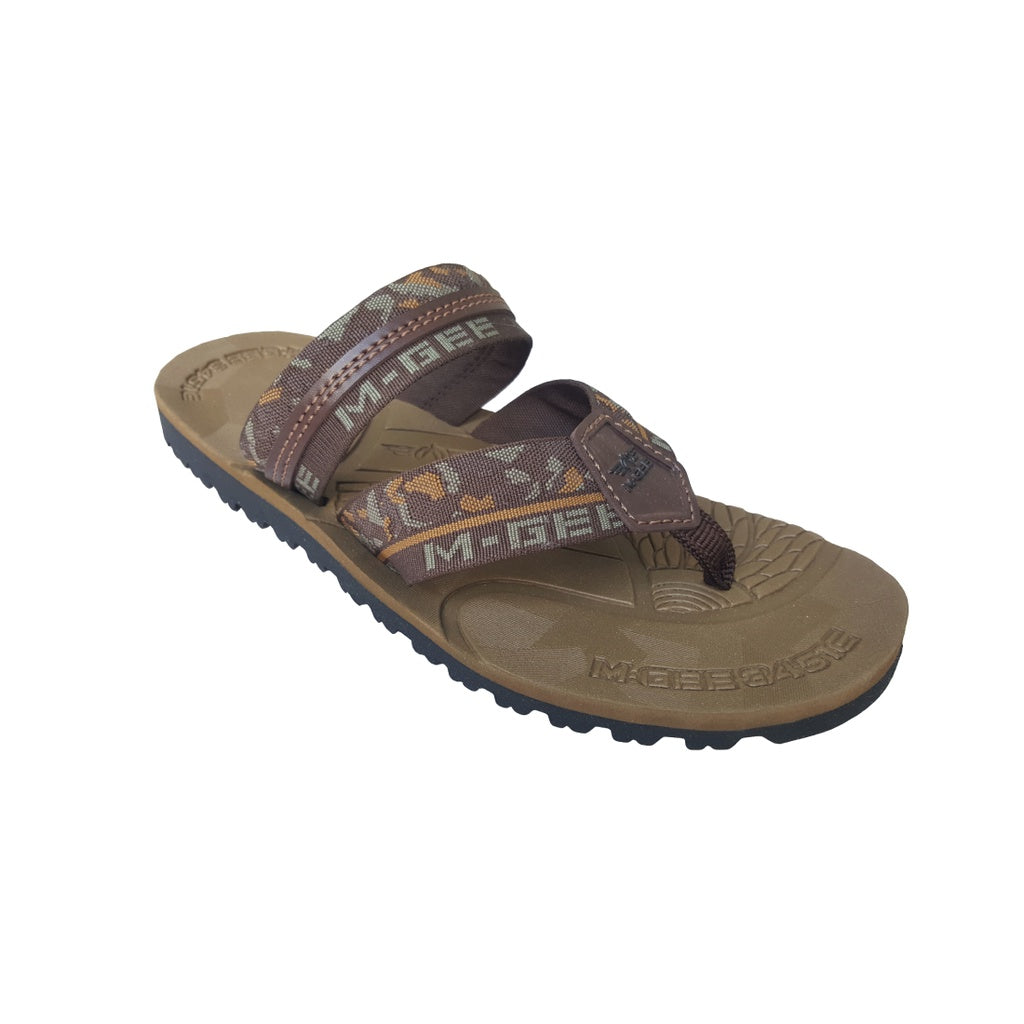 M.Gee Sandal Pria Sendal Coklat Casual Mgee Original MG-KAHLUA BROWN