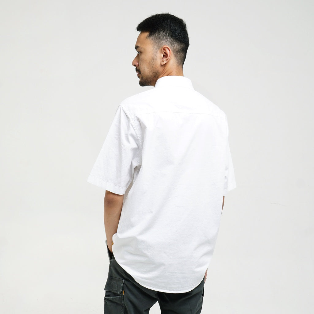 Kemeja Lengan Pendek Trevor C009 White