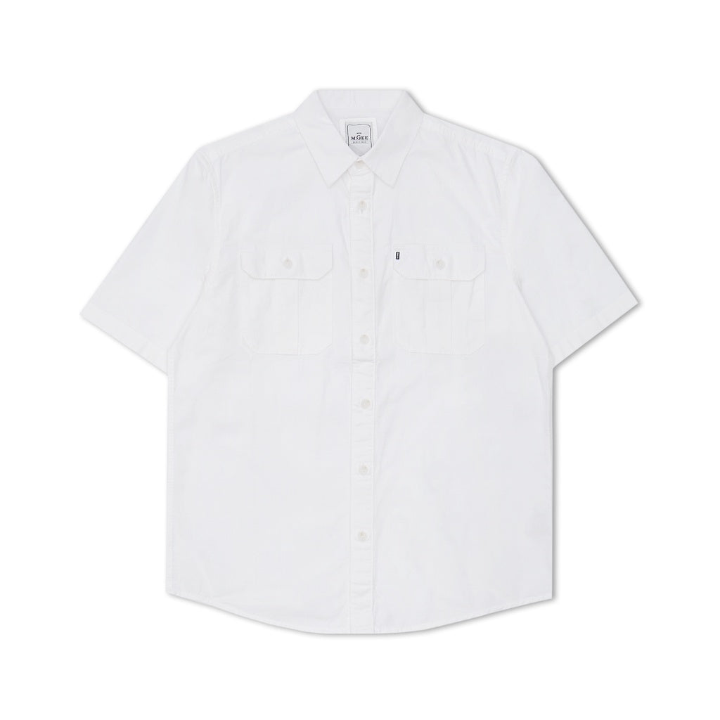 Kemeja Lengan Pendek Trevor C009 White