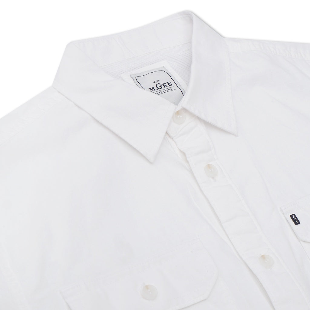 Kemeja Lengan Pendek Trevor C009 White