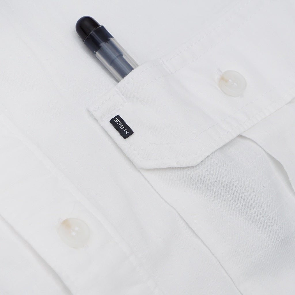 Kemeja Lengan Pendek Trevor C009 White