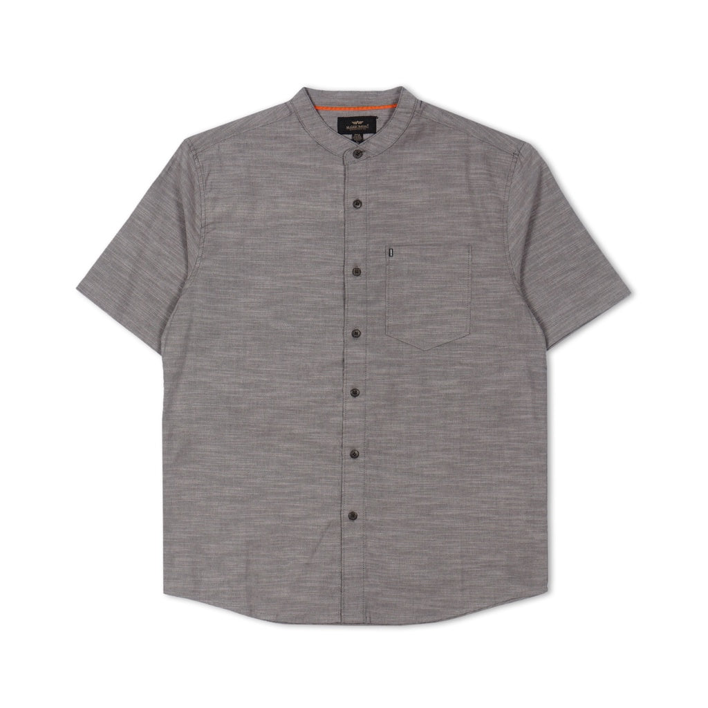 M.Gee Kemeja Koko Mgee Baju koko Terbaru Azka C056 Dark Grey