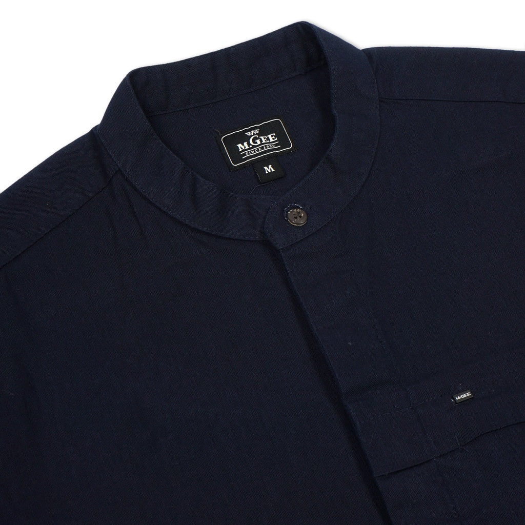 M.Gee Kemeja Koko Mgee Baju koko Terbaru Arkan C008 Navy