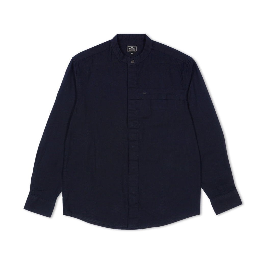 M.Gee Kemeja Koko Mgee Baju koko Terbaru Arkan C008 Navy