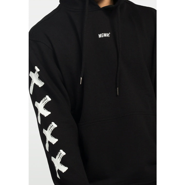 M.gee Sweater Outdoor Hoodie O Neck Pria Mgee Yamato C003 Black