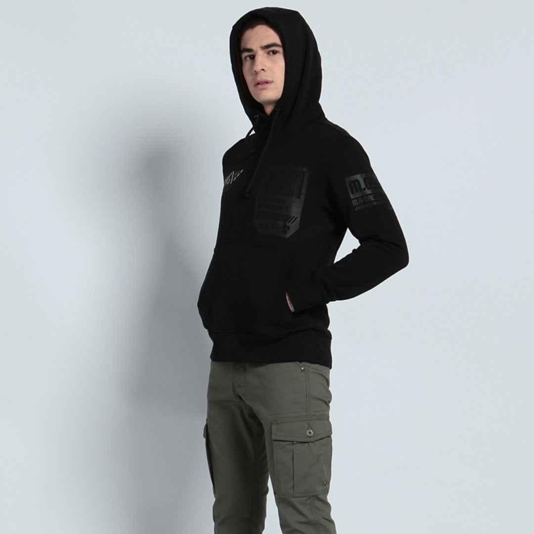 MGTAC Sweater Hoodie Sparky C002 Black