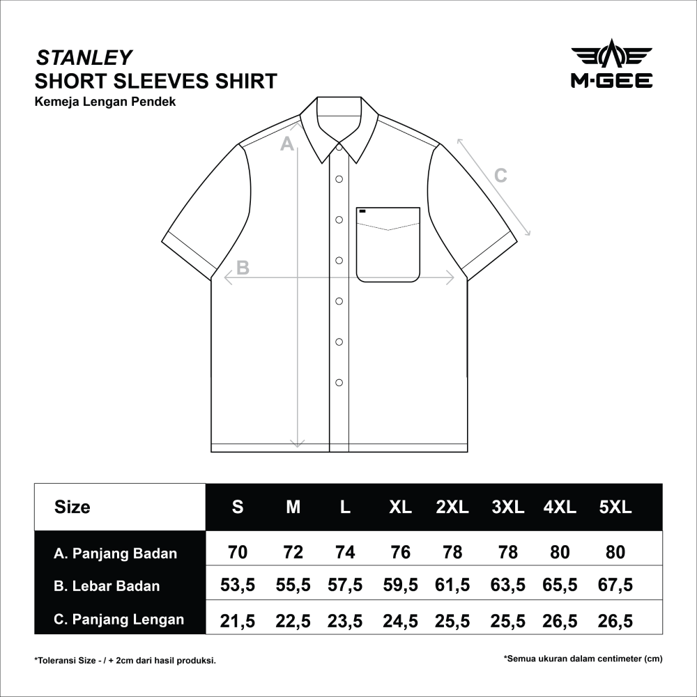 Shirt Stanley C001 Cream