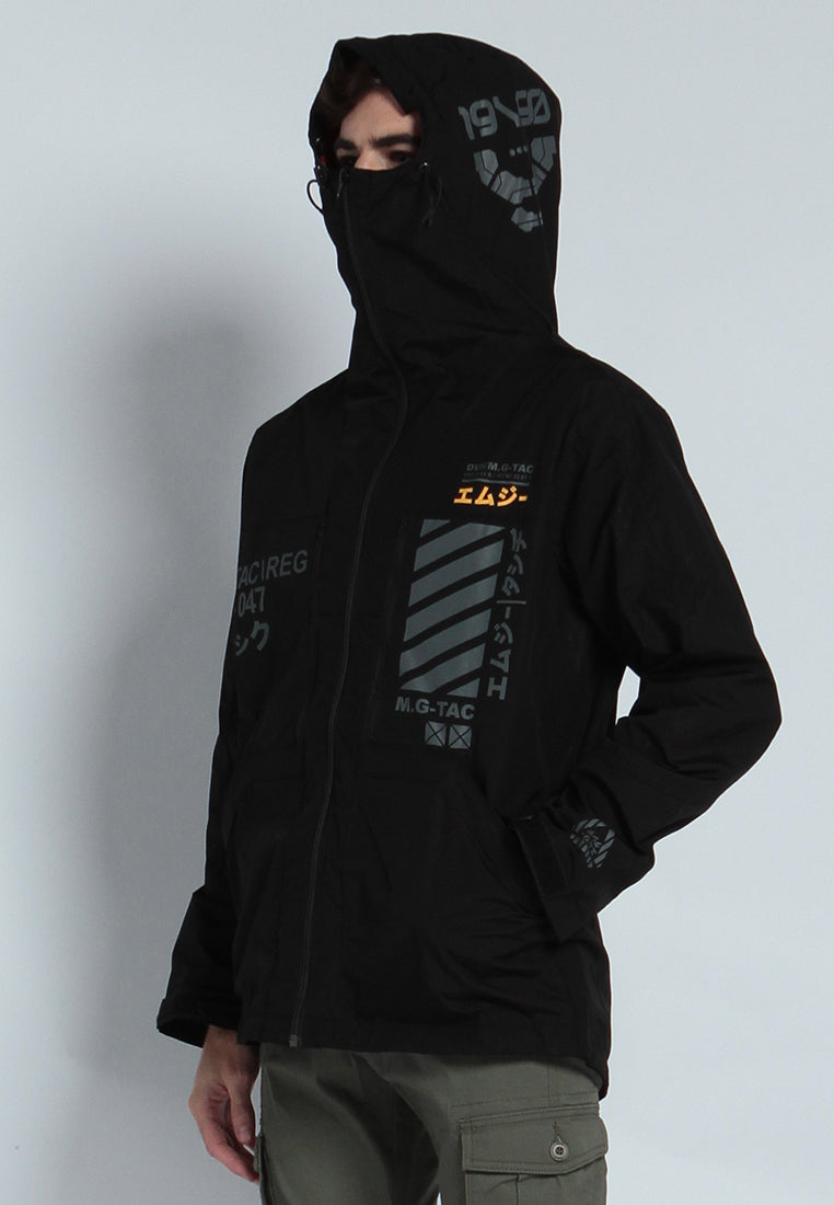Jacket Parka Anorak Strom C001 Black