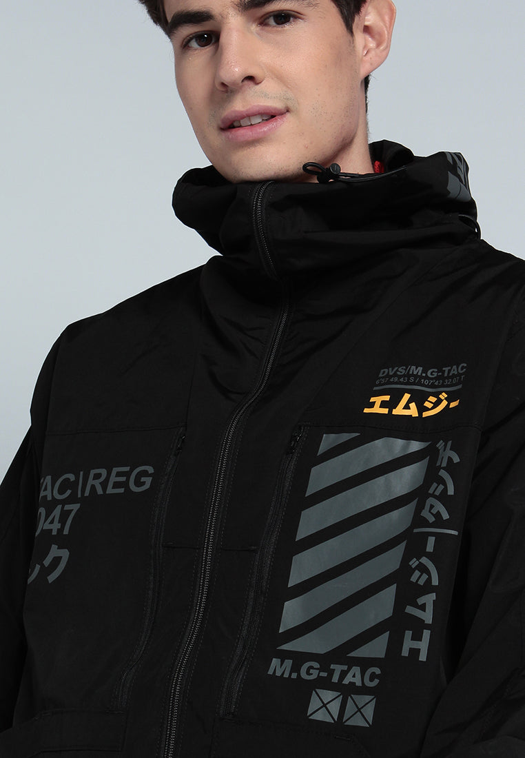 Jacket Parka Anorak Strom C001 Black
