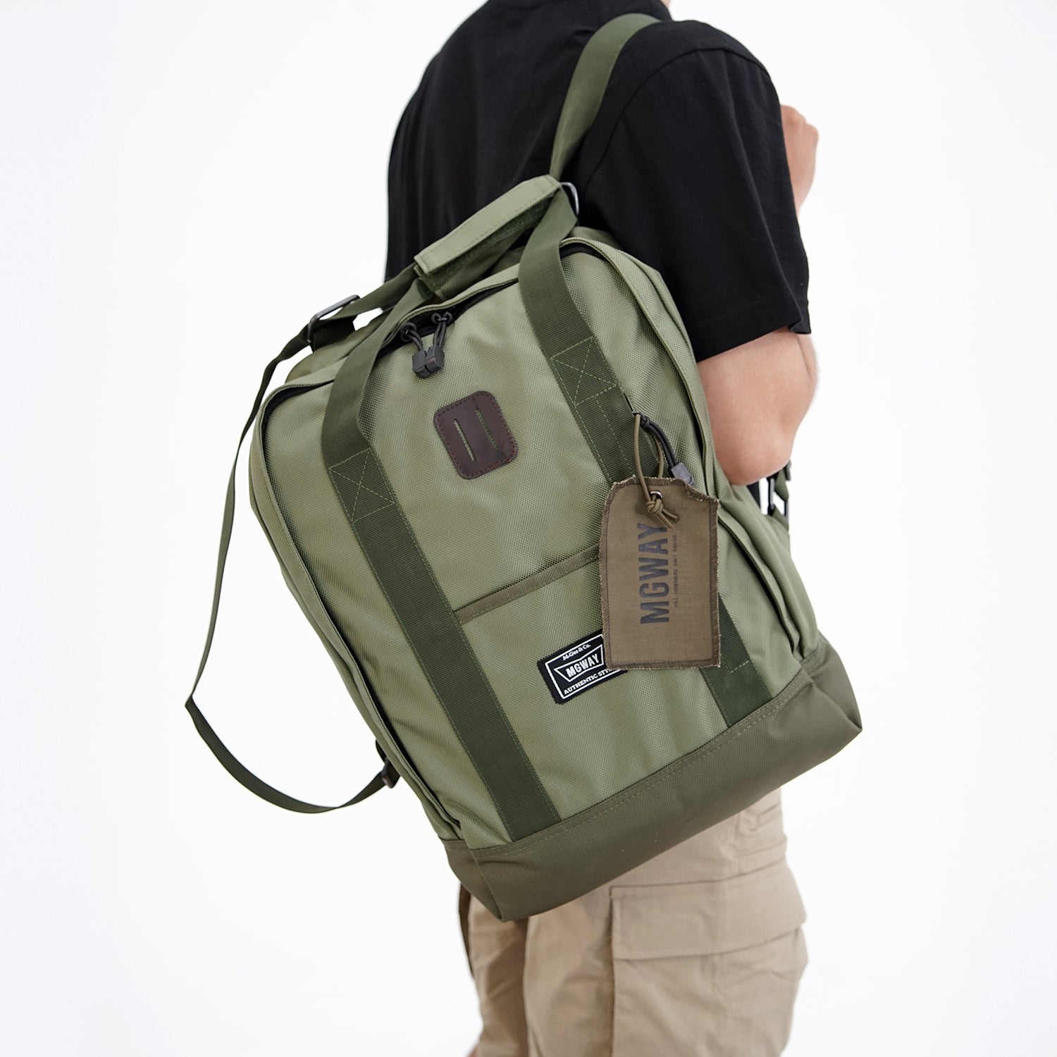 Tas Backpack Pria Ransel Besar MGway Junko Green