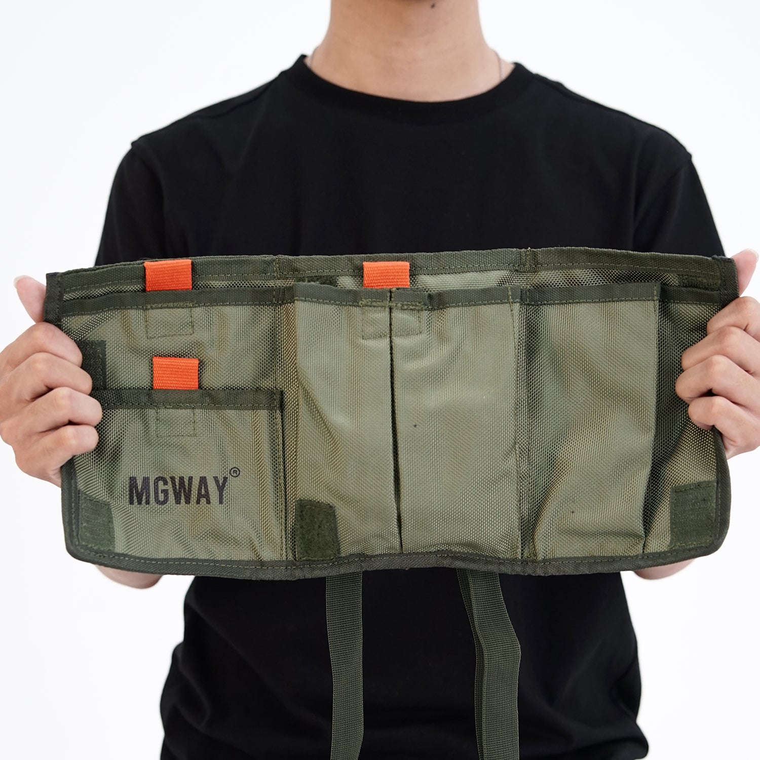 Tas Pinggang Punggung Pria Waistbag Crossbody MGway Mirai Green