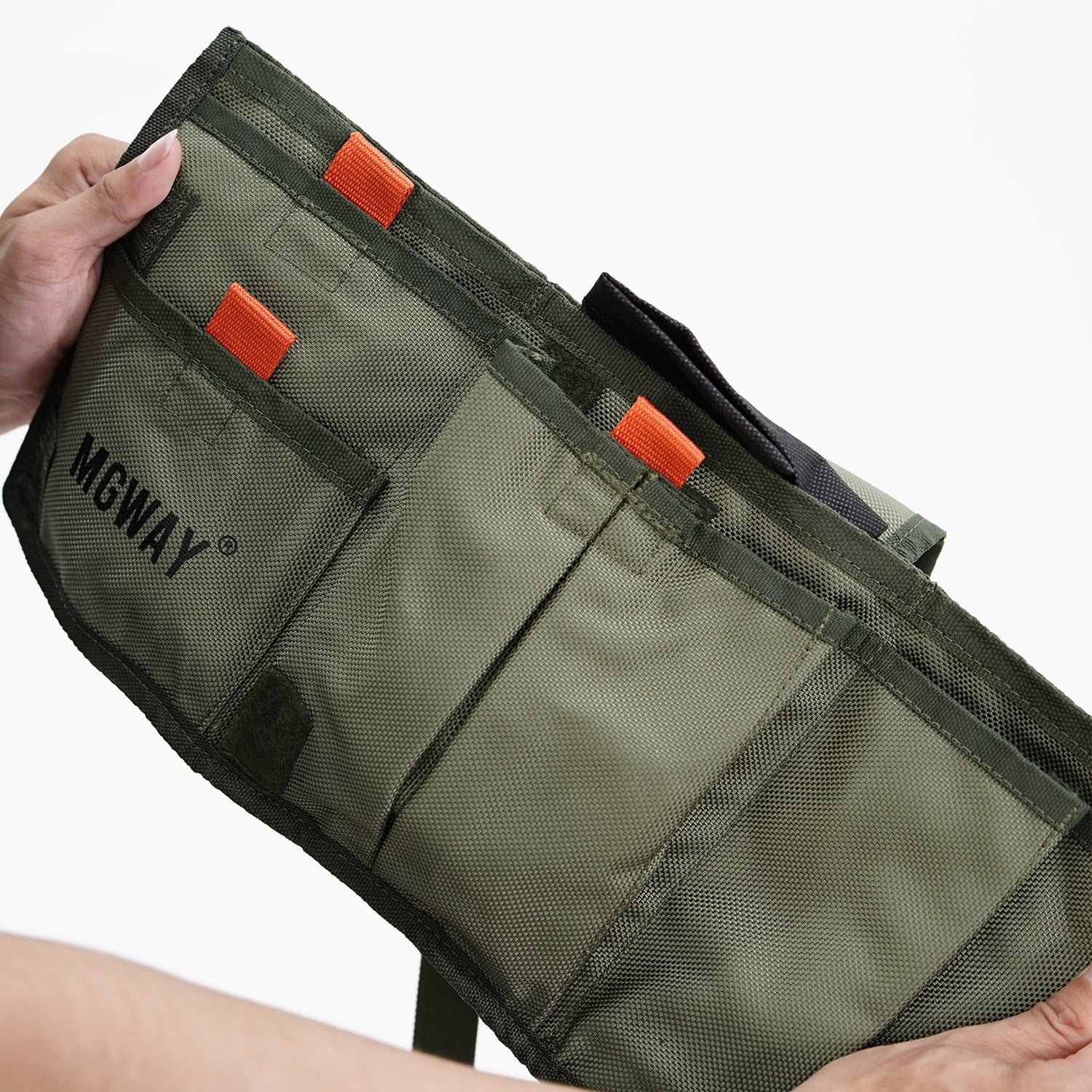 Tas Pinggang Punggung Pria Waistbag Crossbody MGway Mirai Green