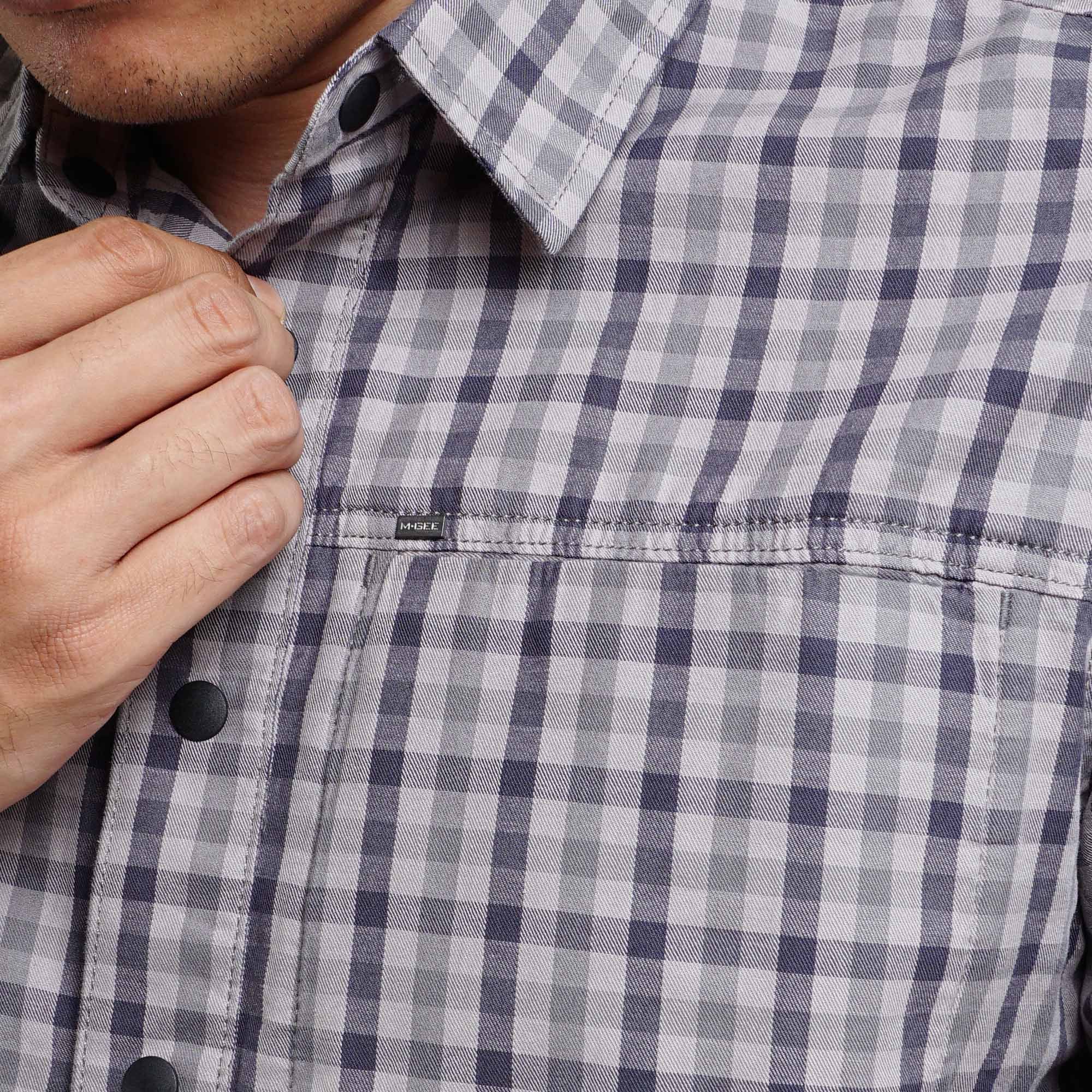 Shirt Long Sleeve Texas C028 Grey