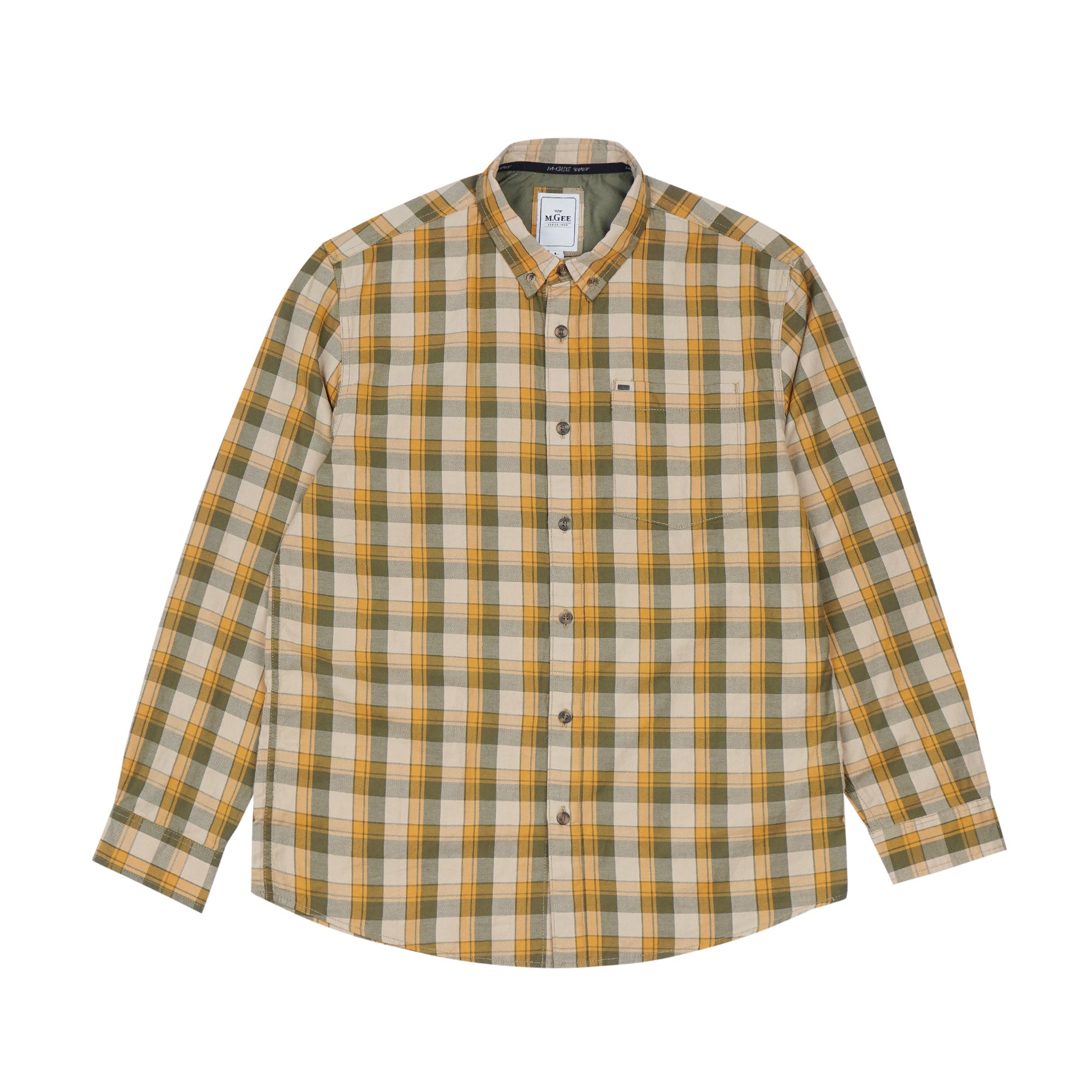 Shirt Long Sleeve Texas C030 Yellow