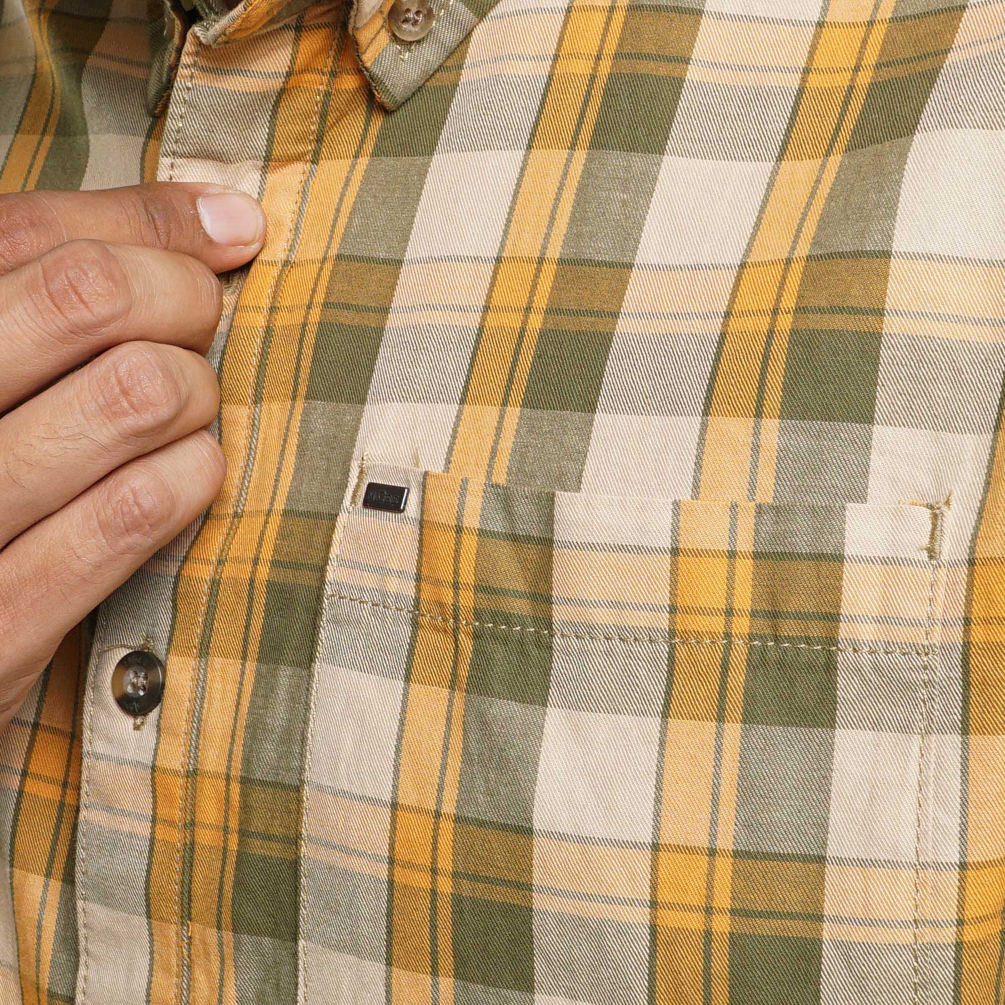 Shirt Long Sleeve Texas C030 Yellow