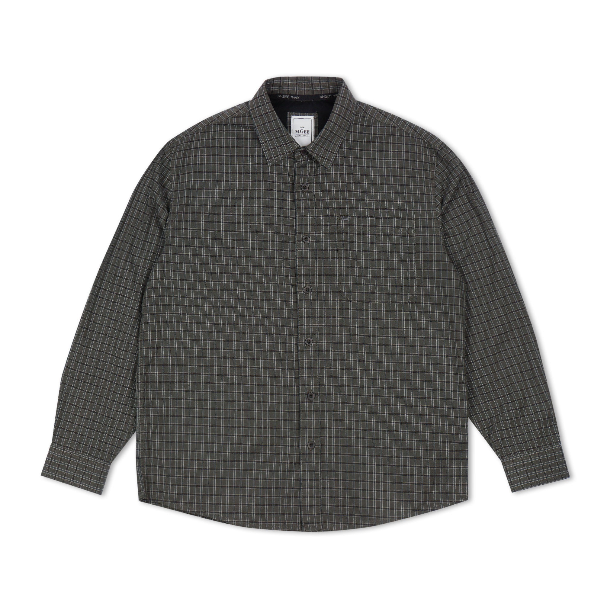 Shirt Long Sleeve Texas C031 Dark Green