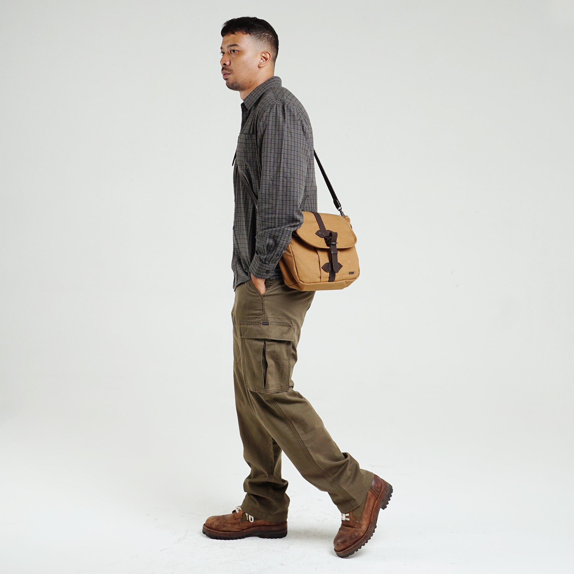 Shirt Long Sleeve Texas C031 Dark Green