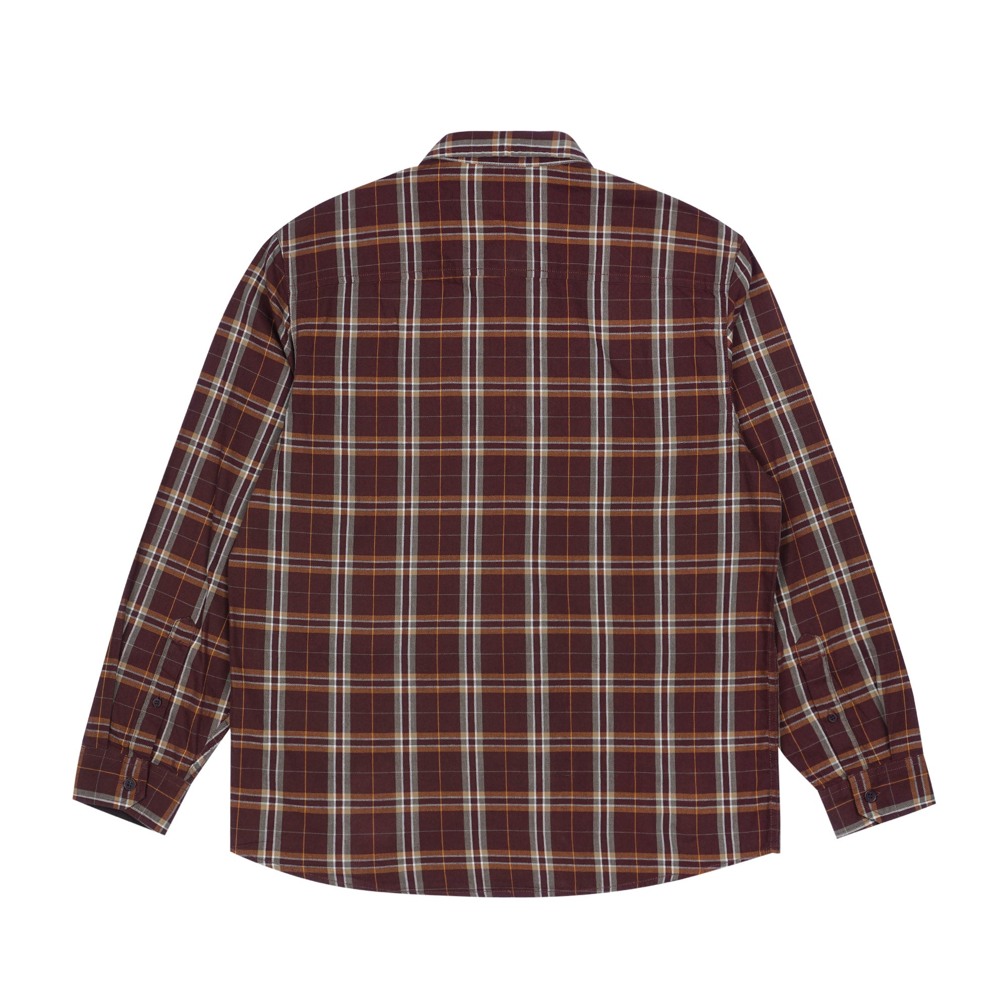 Shirt Long Sleeve Texas C034 Dark Brown