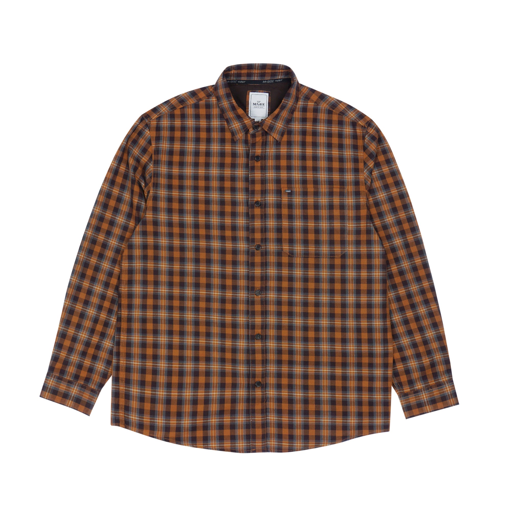 Shirt Long Sleeve Texas C035 Brown