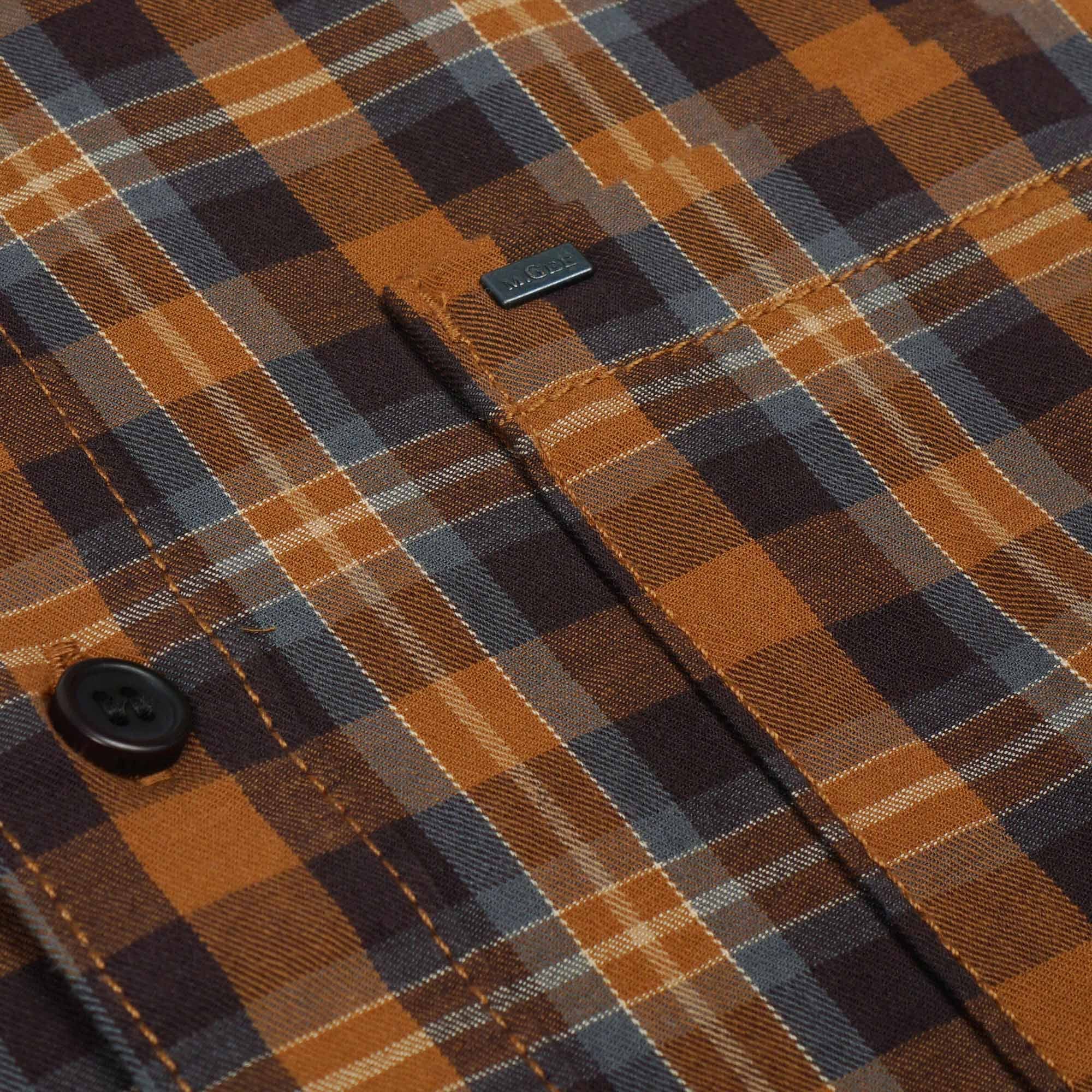 Shirt Long Sleeve Texas C035 Brown