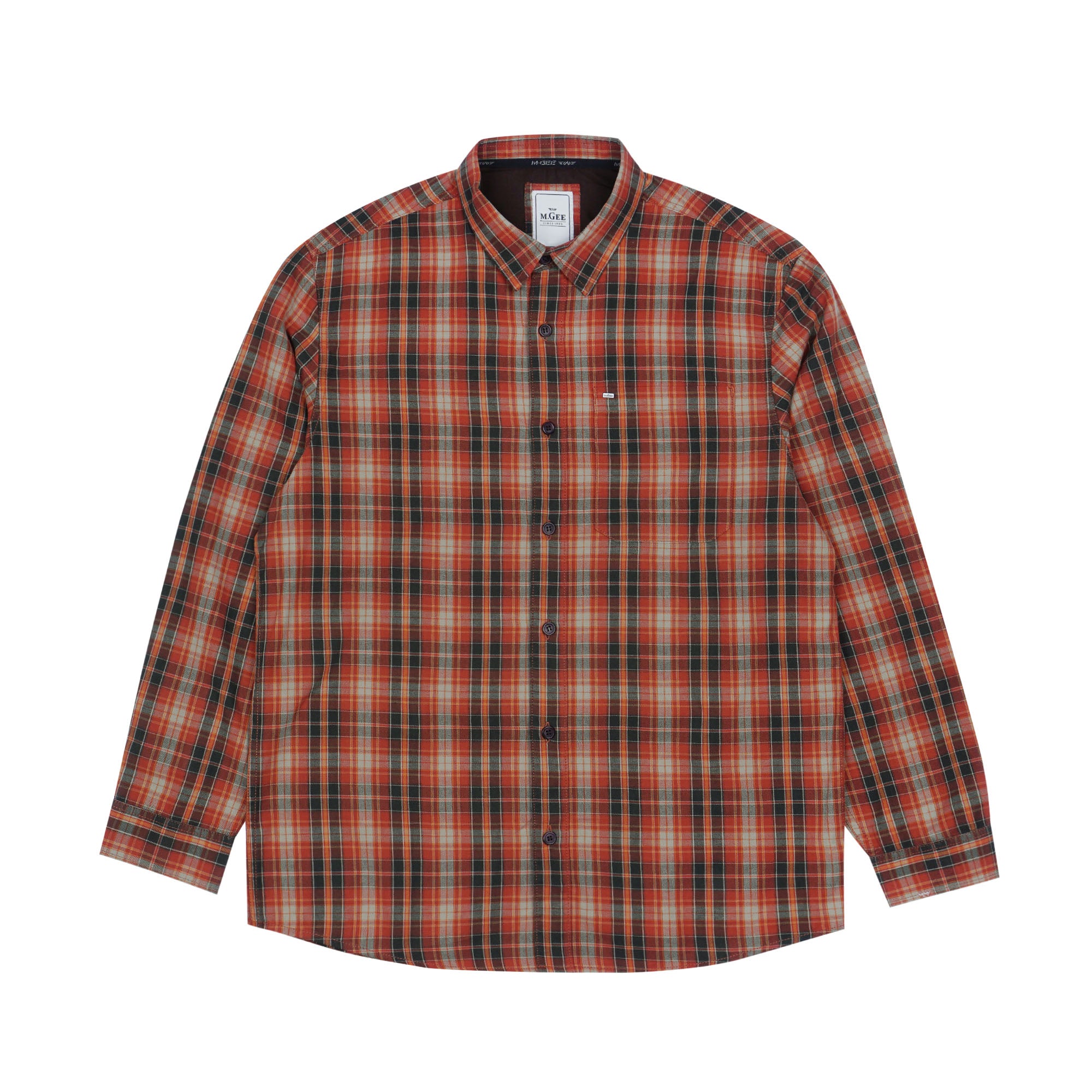 Shirt Long Sleeve Texas 36 Orange