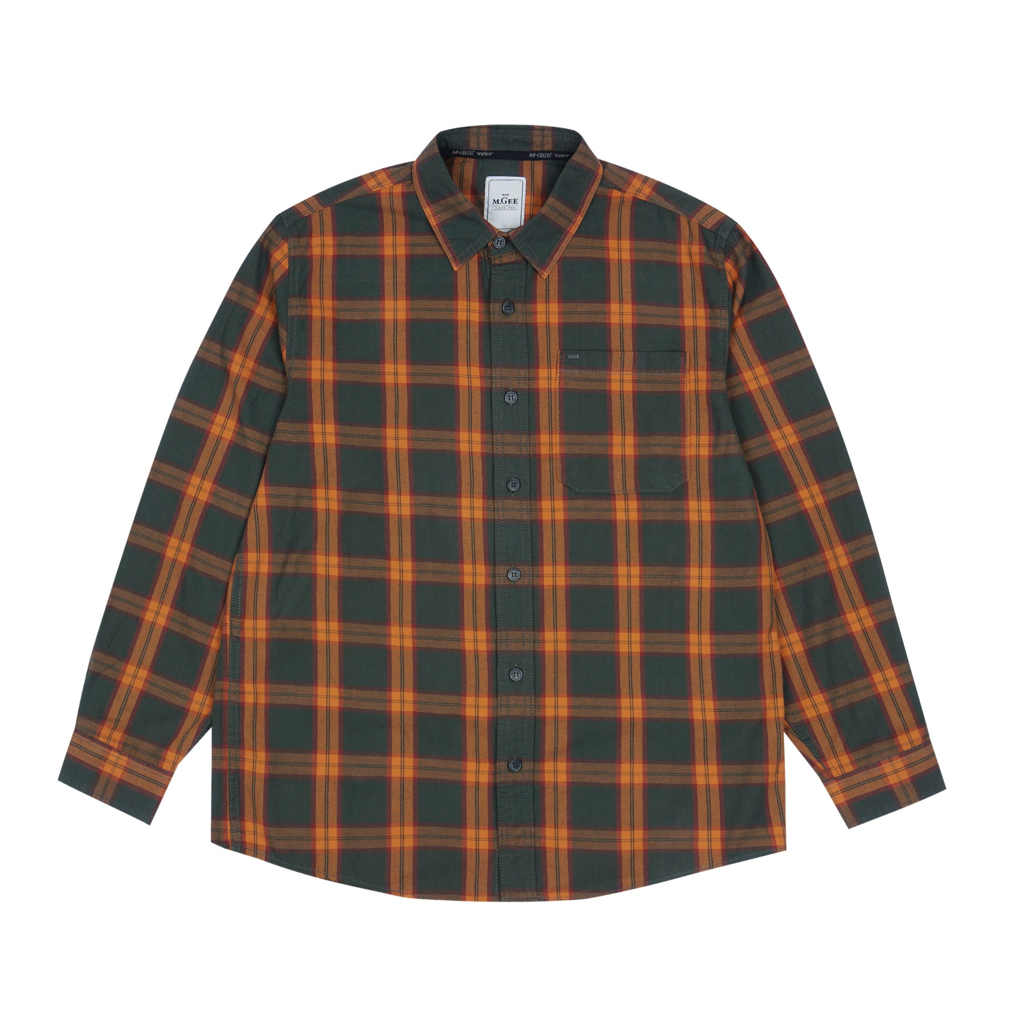 Shirt Long Sleeve Texas C037 Green