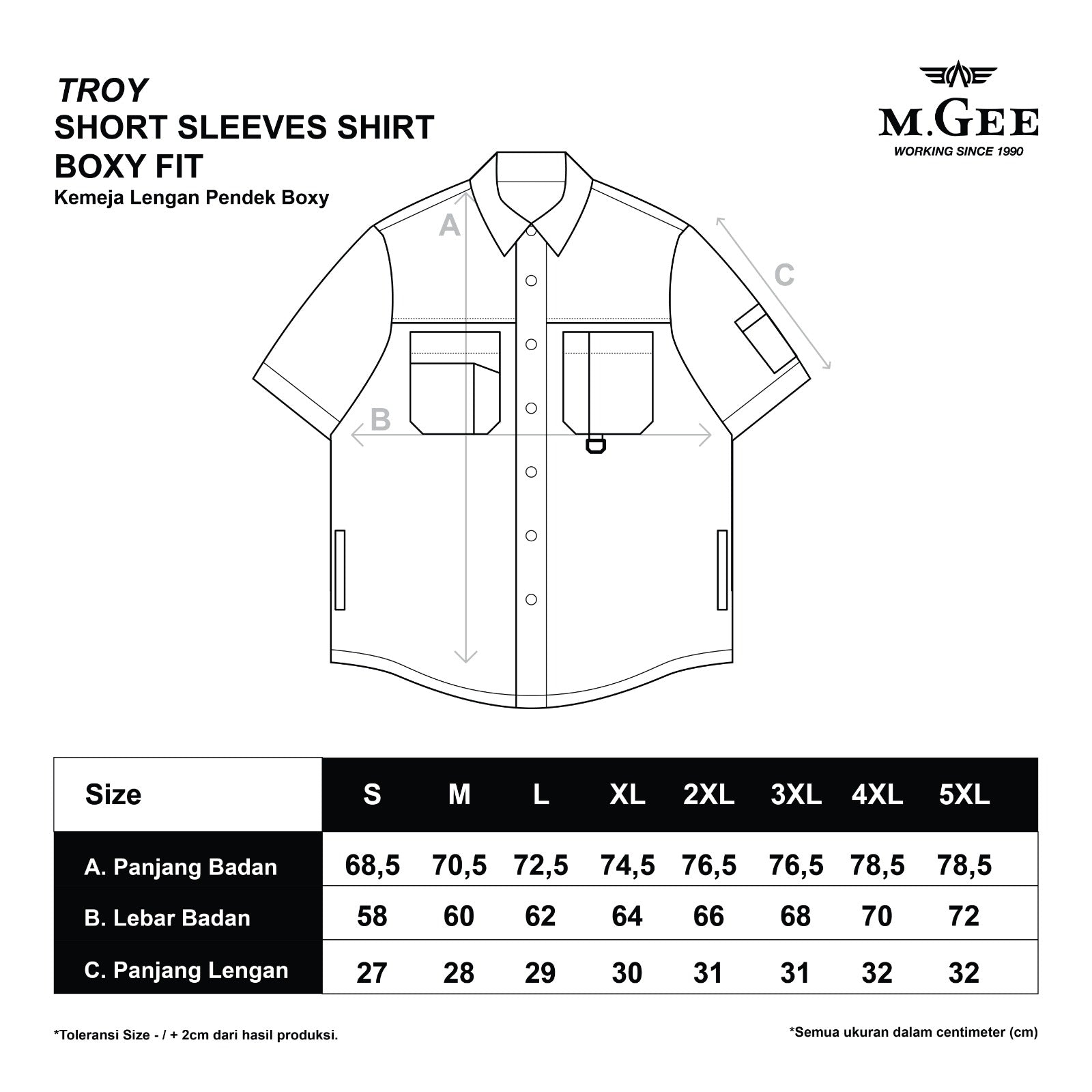 Shirt Troy 01 Beige Mgeeworks