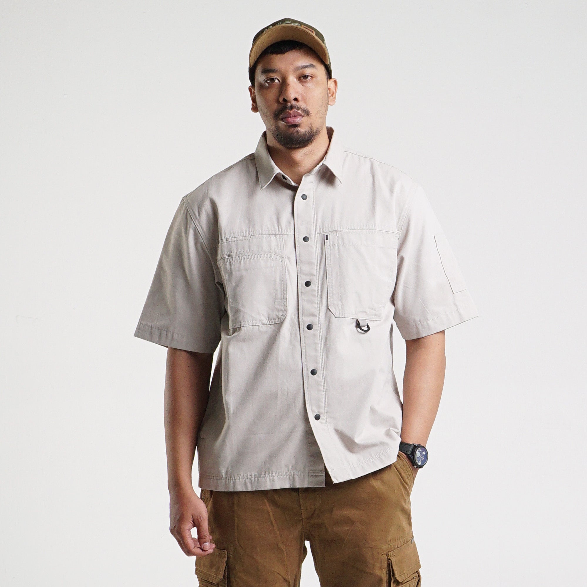 Shirt Troy 01 Beige Mgeeworks