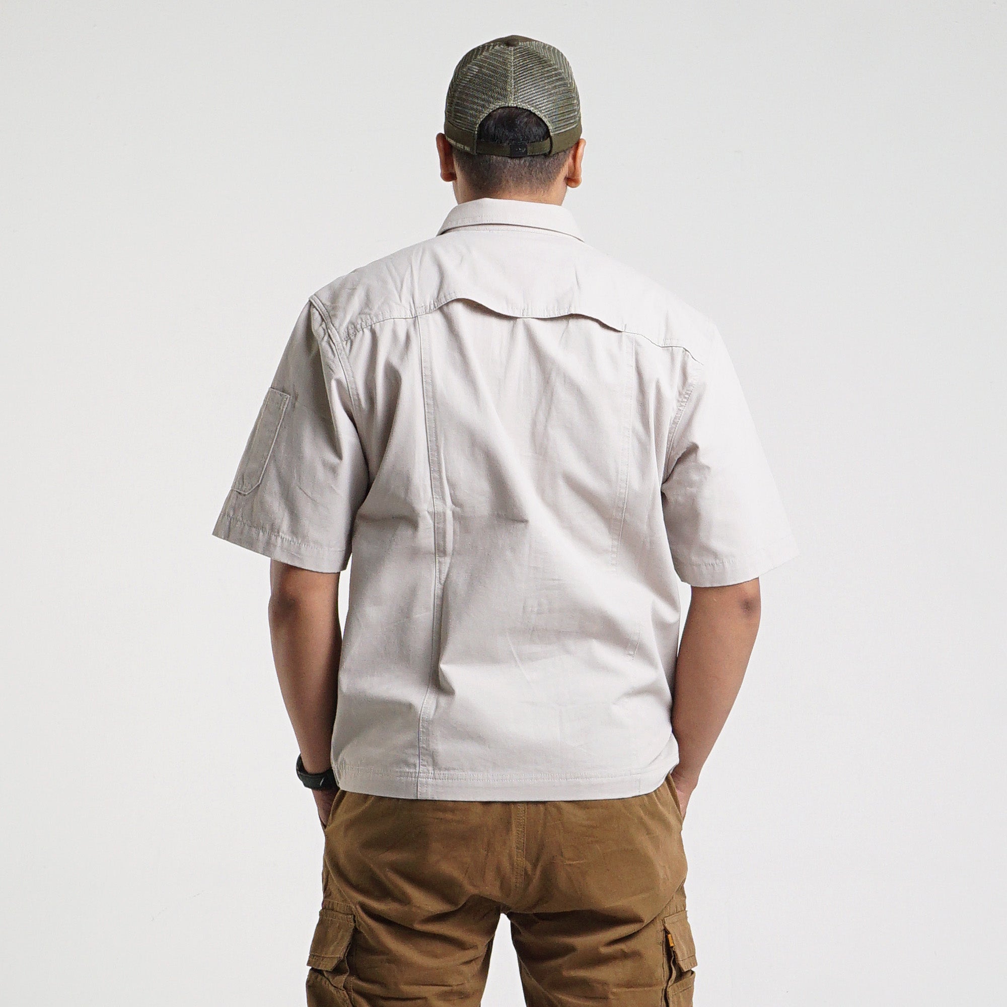 Shirt Troy 01 Beige Mgeeworks