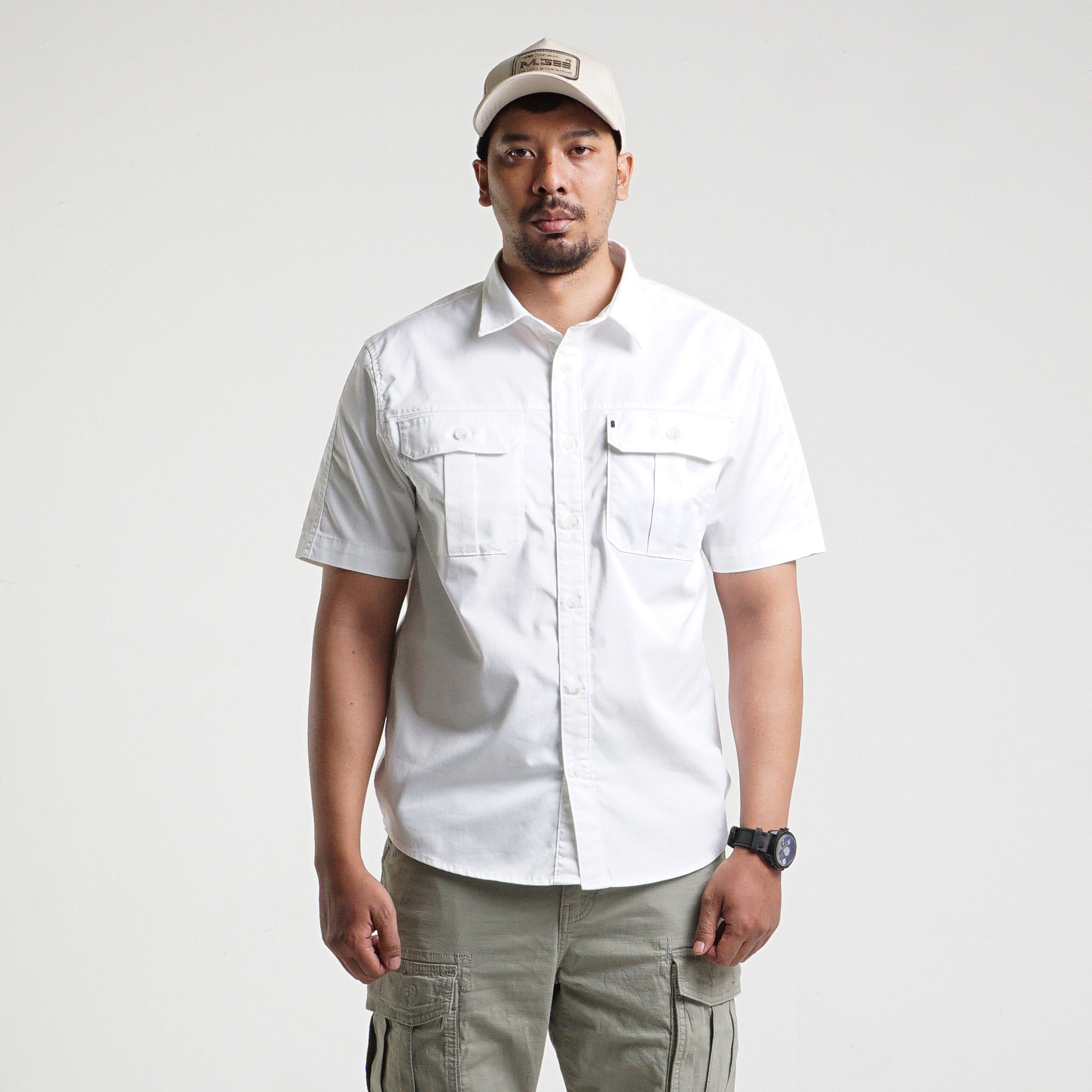 Shirt Tudor C004 White