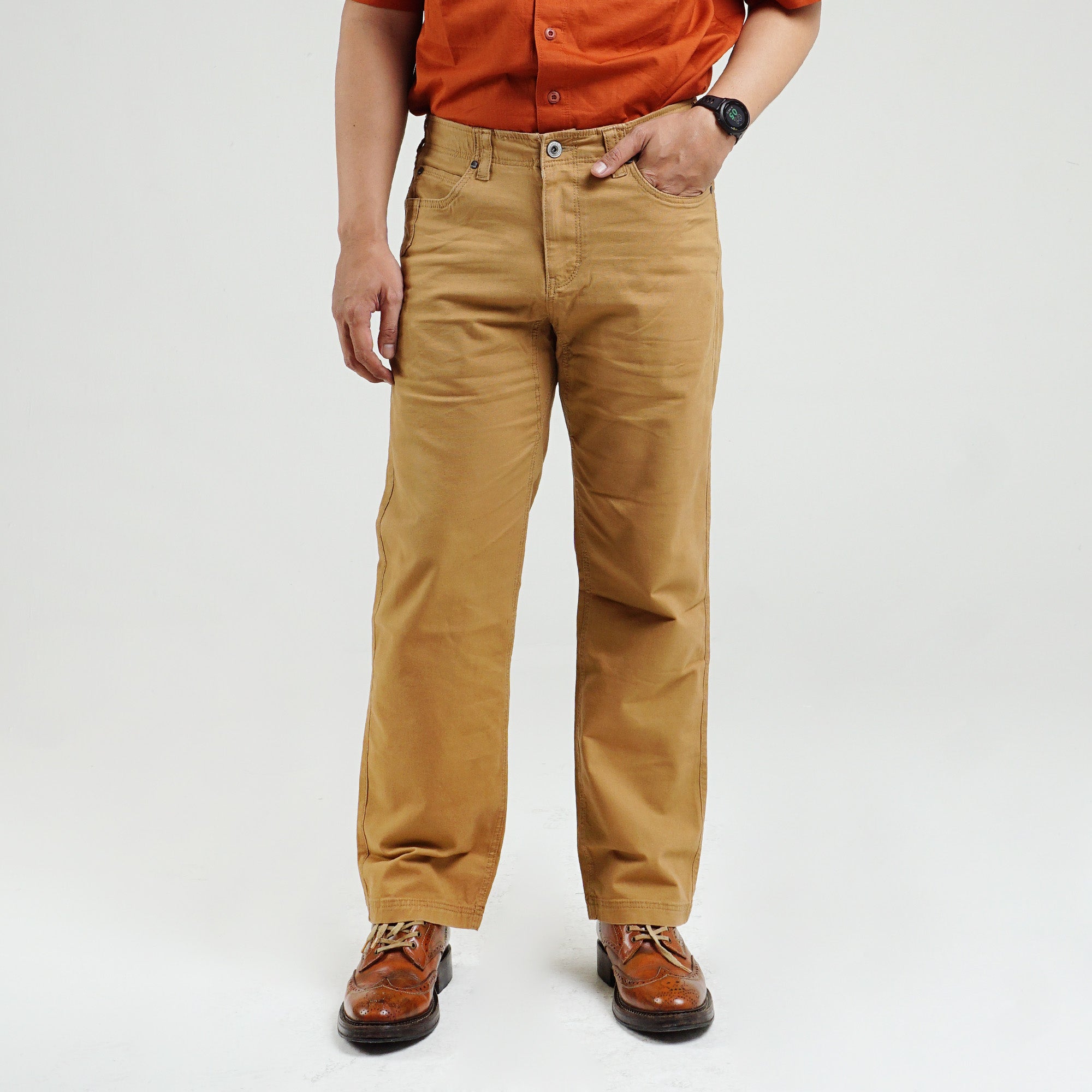 Pants Vincent C018 Mustard