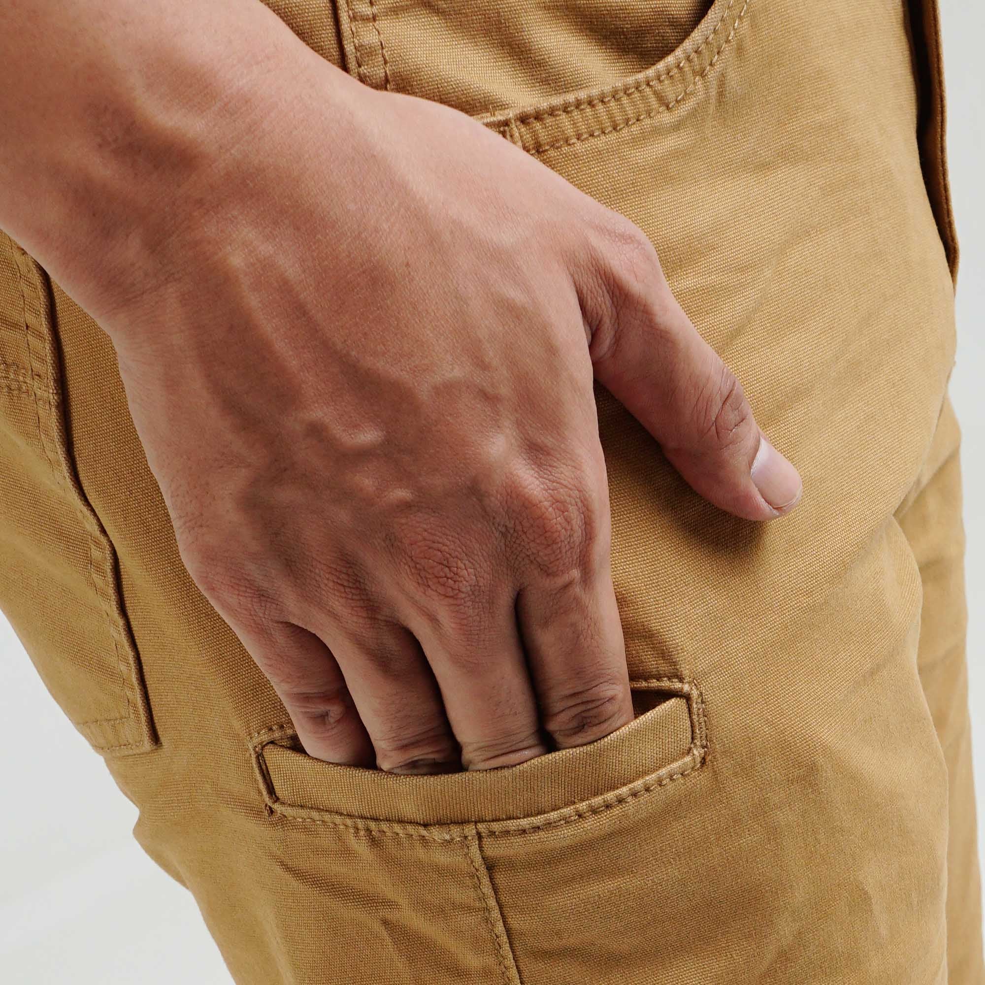 Pants Vincent C018 Mustard