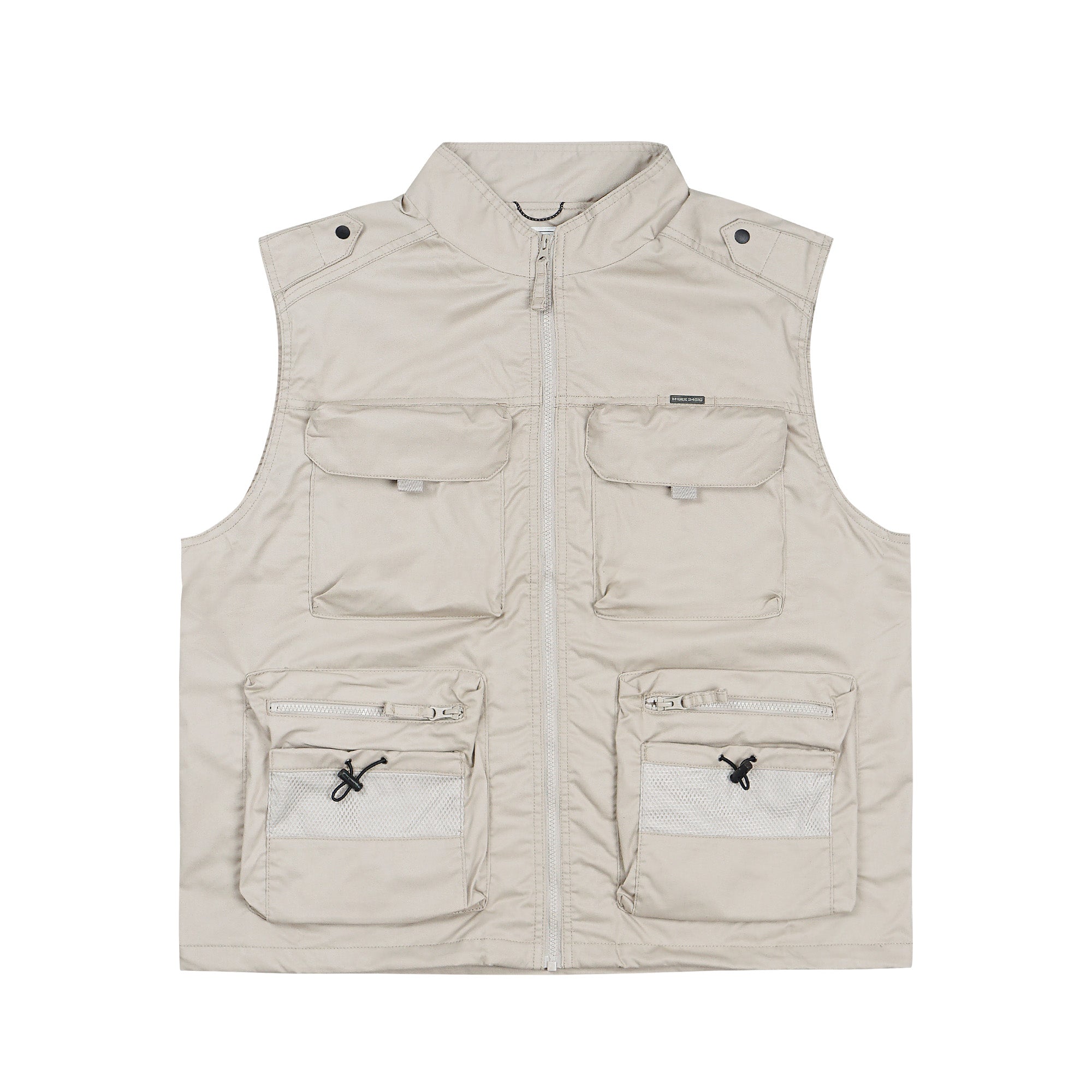 M.Gee Jaket Rompi Vest Pria Mgee Original WALTER C013 Sand Black
