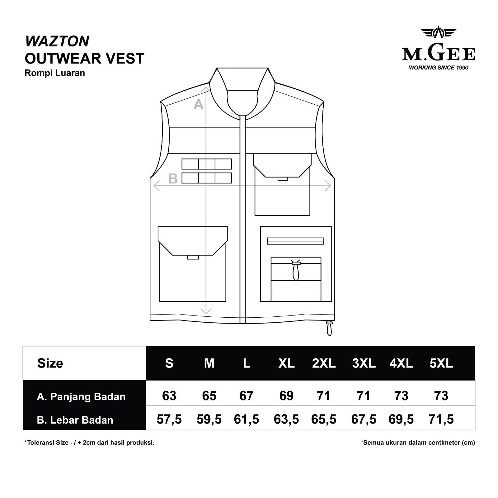 Vest Wazton 01 Black Mgeeworks
