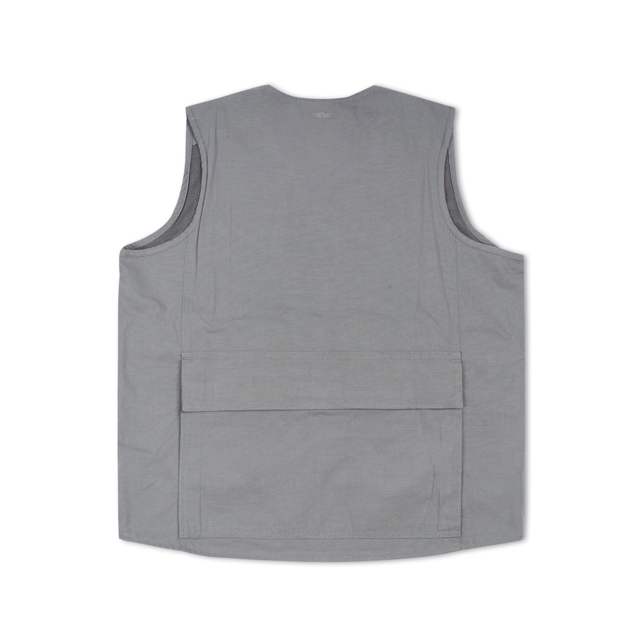 MGee Jaket Rompi Vest Pria Mgee West C001 Light Grey